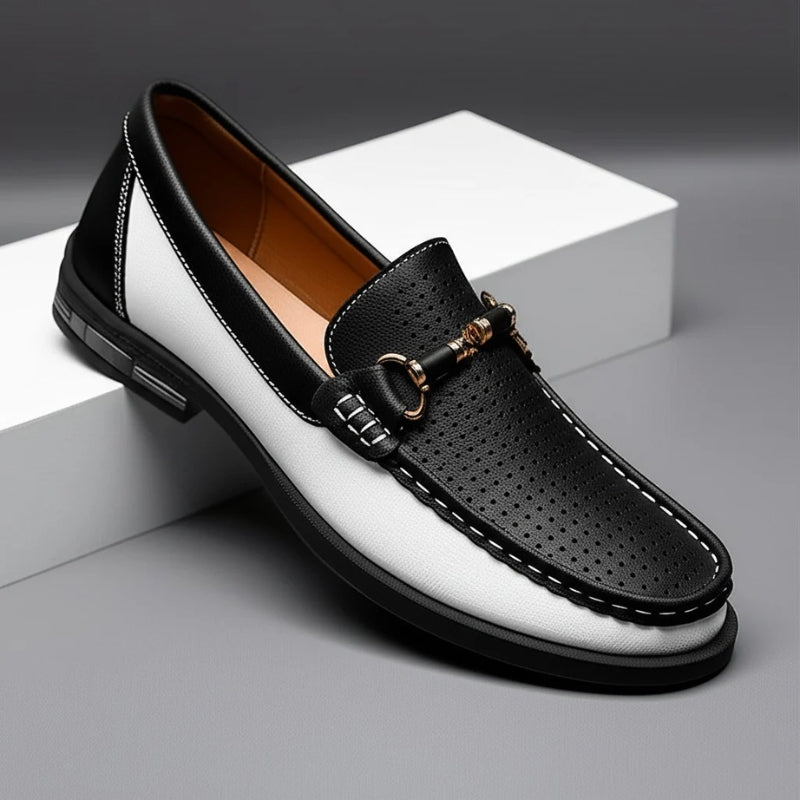 Del Muro Italian Leather Loafers