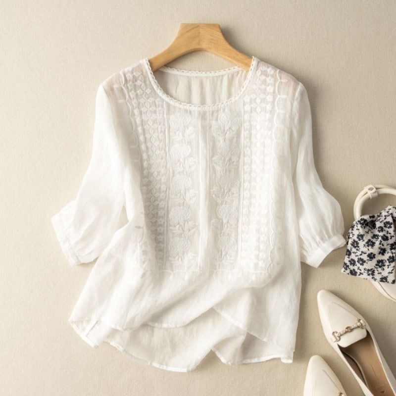 Tenori Linen Top