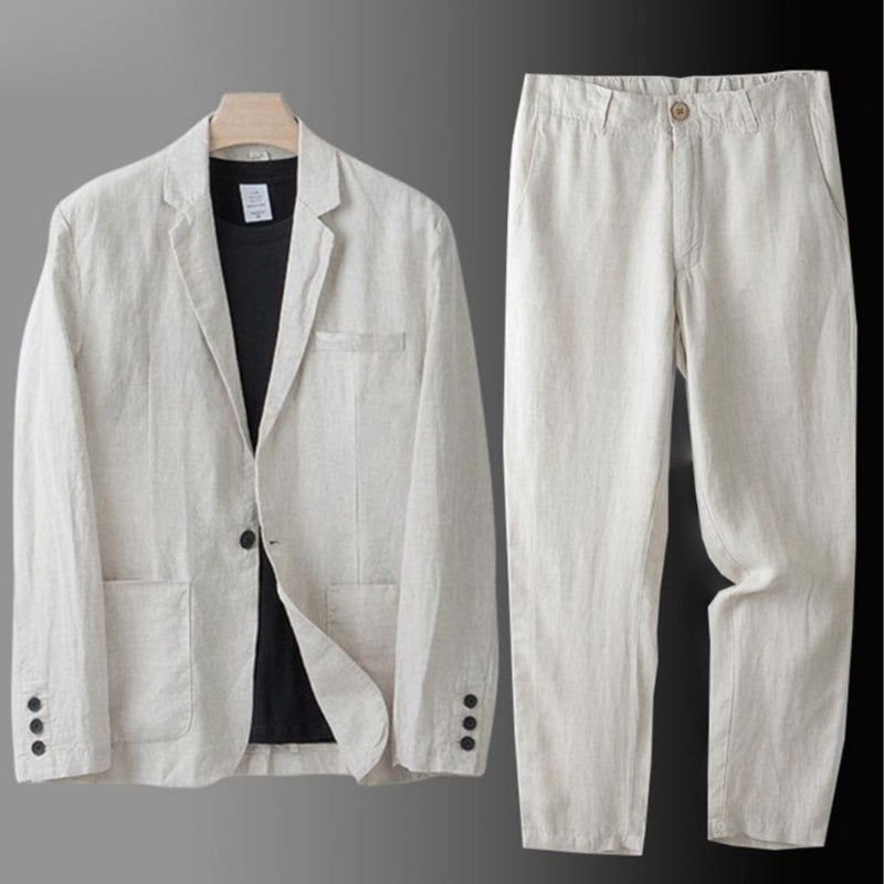 Halden Linen Two-Piece Set