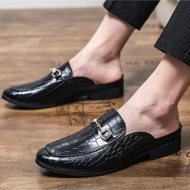 Elbert Genuine Leather Mules