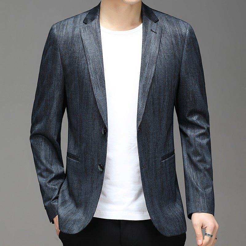 Midnight Texture Blazer