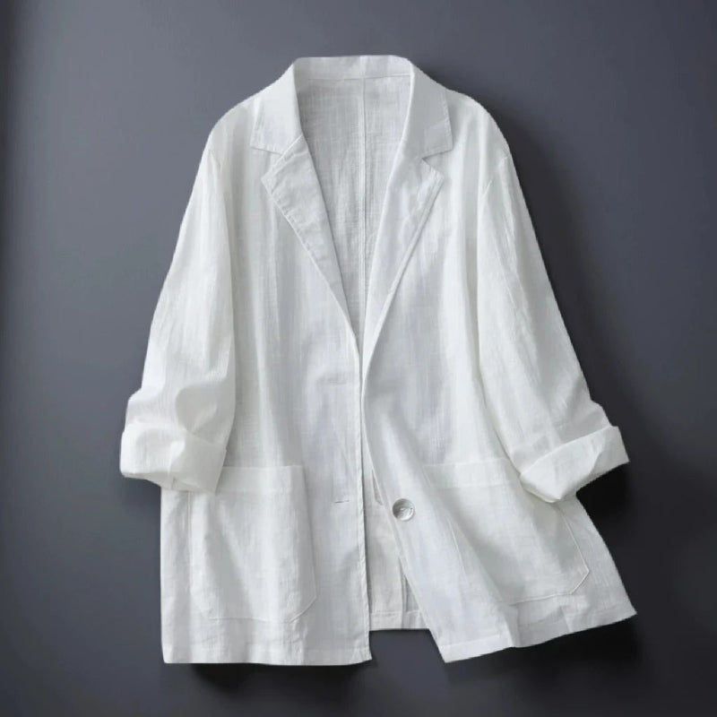 Nola Relaxed Linen Jacket