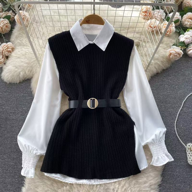 Rylee Shirt & Vest Set