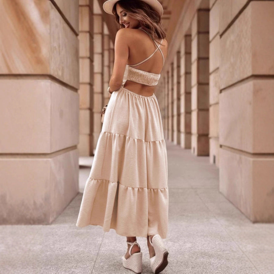 Sorrel Backless Maxi Dress