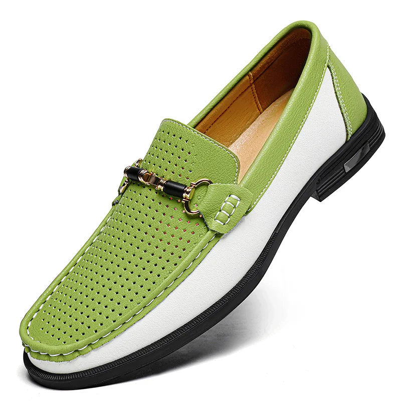 Del Muro Italian Leather Loafers