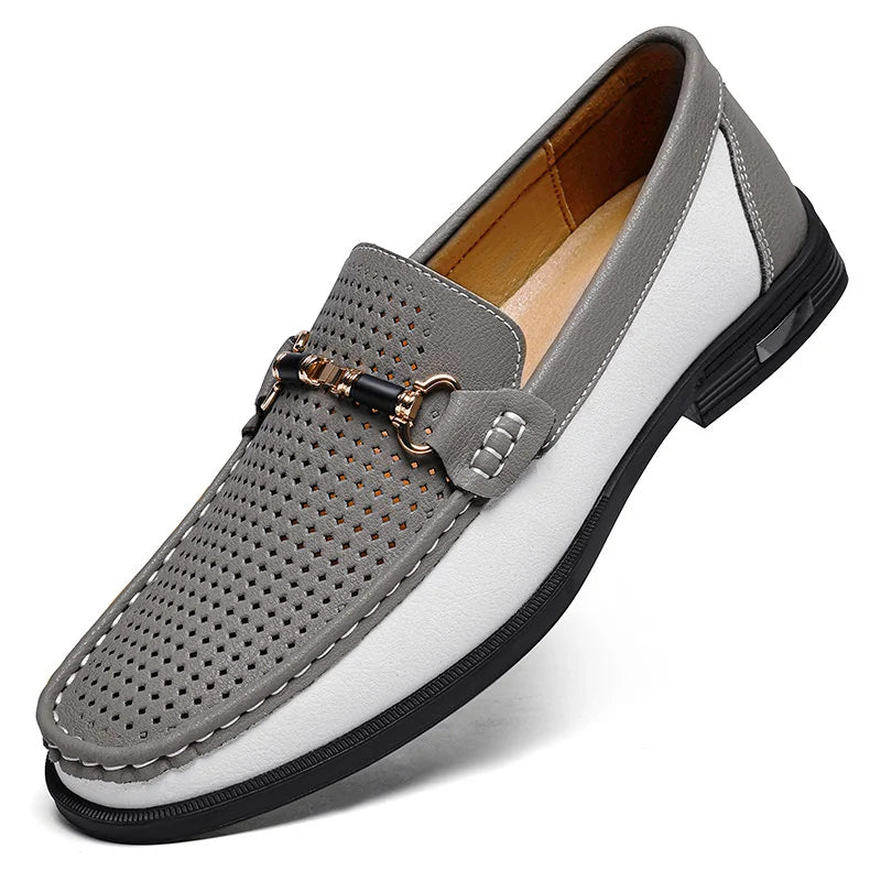 Del Muro Italian Leather Loafers