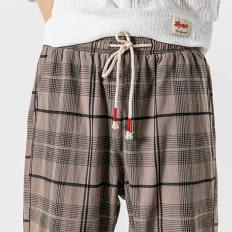 WabiSabi Bold Check Pants