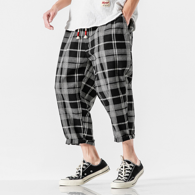 WabiSabi Bold Check Pants