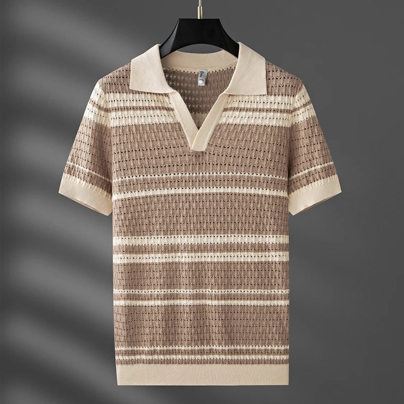 Weston Retro Knit Polo